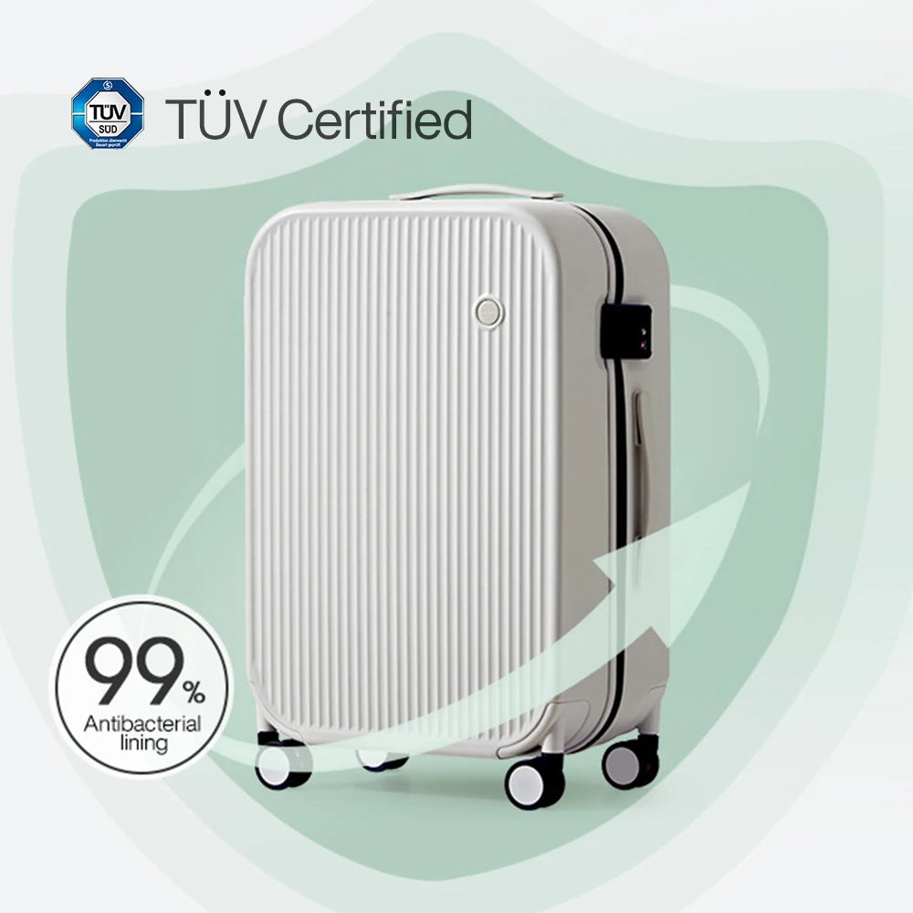 Mixi New Design Hardside Rolling Luggage Men Women Travel Suitcase 100% PC with Spinner Wheels TSA Lock Trolley 20 24 26 M9268