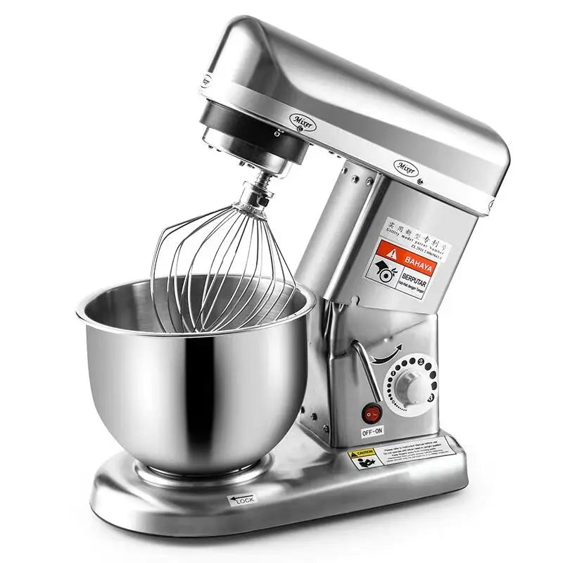 Food Processor 10L 500W 3-speed Kitchen Stand Mixer Cream Egg Whisk Blender Cake Dough Mixer Bread Maker Machine