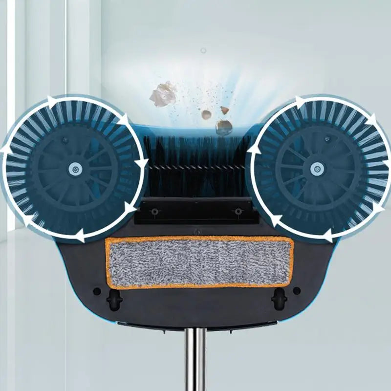 3 Ins1 Multifunctional Hand-push Sweepers Non Electric Adjustable Handle Carpet Floor Sweepers Machine For Pet Hair Loose Debris