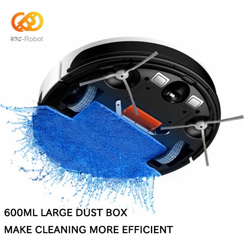 Robot Vacuum Cleaner Auto Charging App Control Water Tank Wet Robot Vacuum Cleaner Electric Sweeper