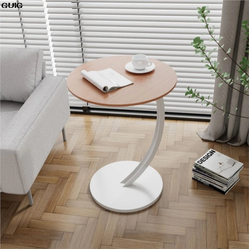 GUIG Network Red Edge A Few Small Tables Italian Small Coffee Table Sofa Side Mini Small Round Table Bedroom Bedside Table Hot