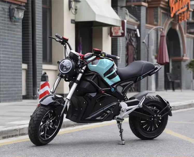 Cheaper Electric Motorcycle 2000W 72V 20AH SKD electric mountain bike With Disc Brake e Moped Scooter