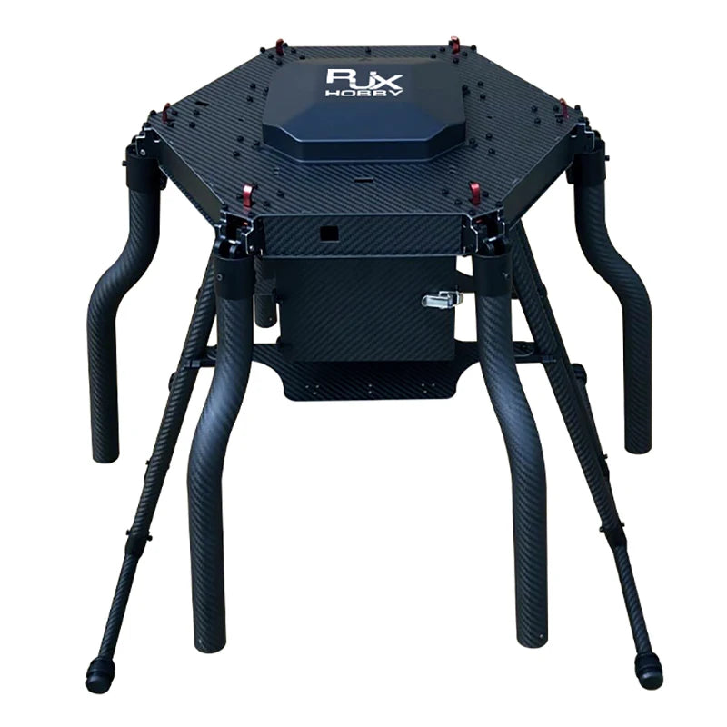 RJX Custom 6-Axis Hexacopter Carbon Fiber Umbrella Folding UAV Multirotor Drone Frame