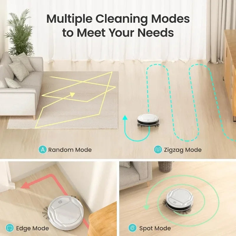 Lefant Robot Vacuum Cleaner, Strong Suction, Runtime, Self-Charging, Control, home appliance Electric Sweeper
