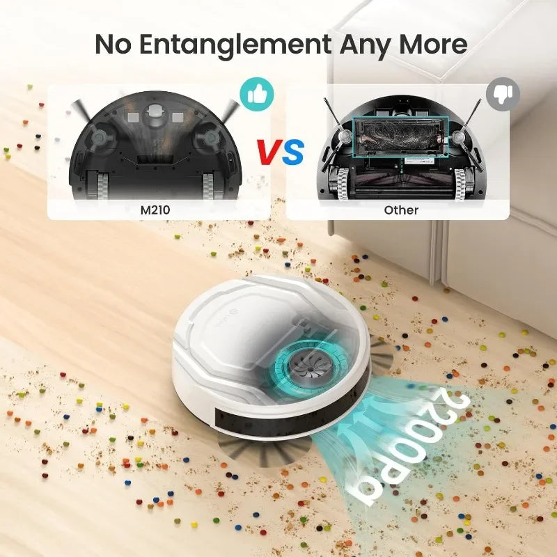 Lefant Robot Vacuum Cleaner, Strong Suction, Runtime, Self-Charging, Control, home appliance Electric Sweeper