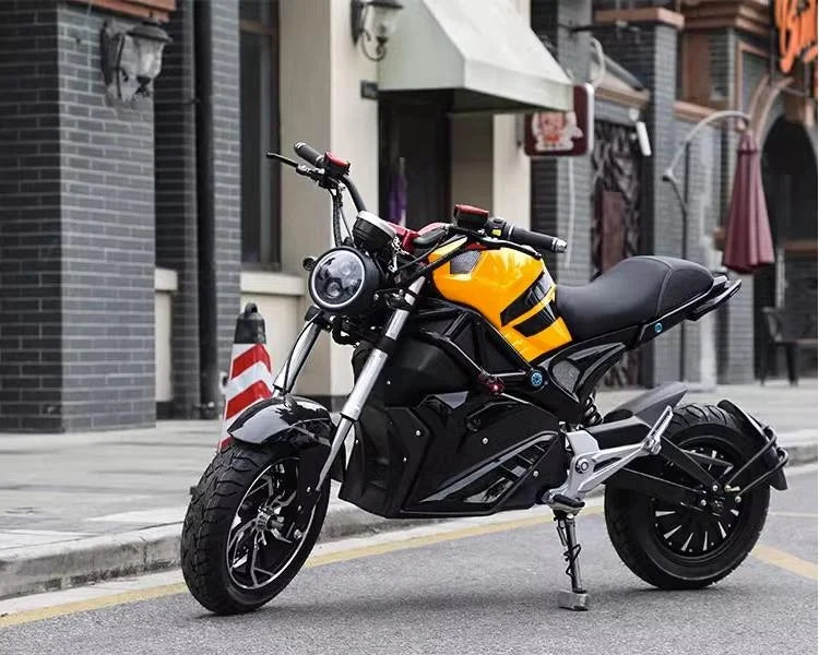 Cheaper Electric Motorcycle 2000W 72V 20AH SKD electric mountain bike With Disc Brake e Moped Scooter