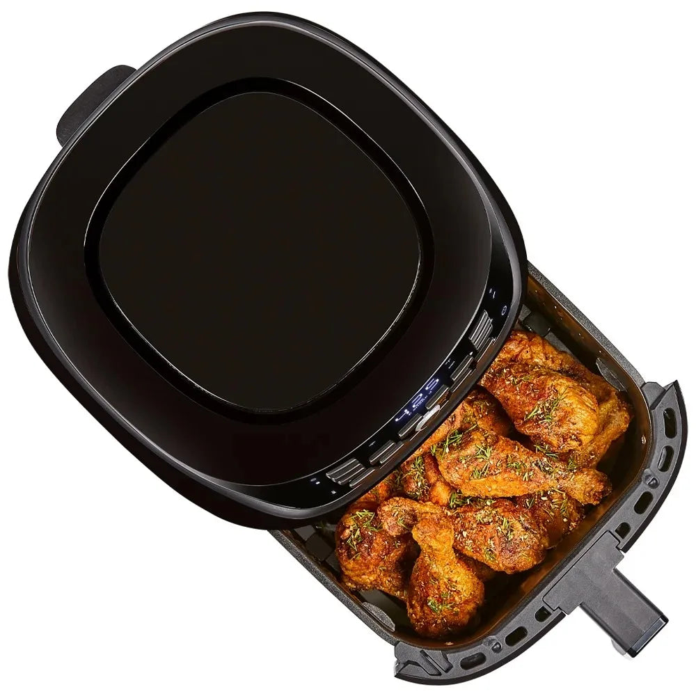 8-Qt Digital Vortex Air Fryer with 10 Quick-Touch Presets, Black,airfryer machine , cuisine , cuiseur electrique multifonction