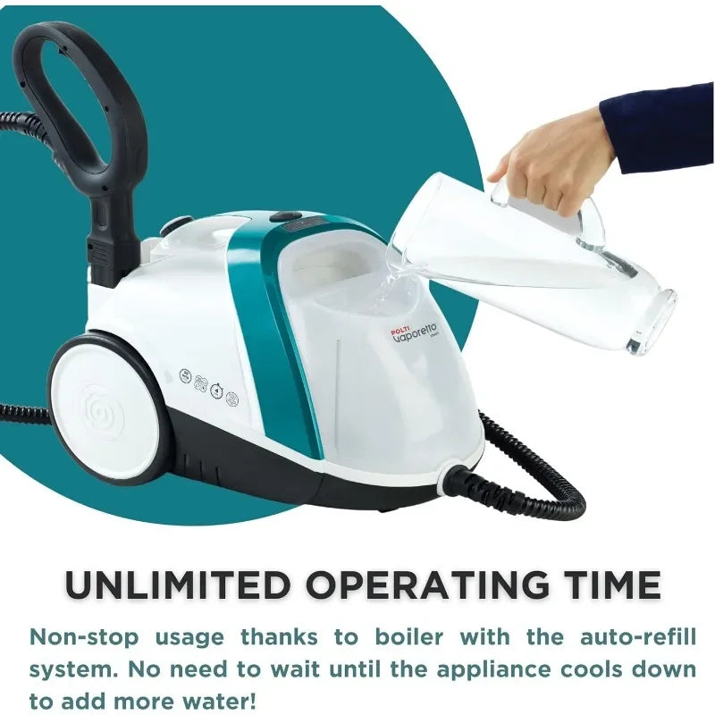 Vaporetto Steam Cleaner Unlimited Steam Technology, home appliance Cleaning Appliances Electric Sweeper