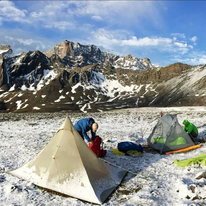 ASTAGEAR Fengyin 2P Tent Pyramid Lightweight Outdoor Waterproof Snow Camping Hiking 20D Tear-resistant Nylon Double Person Tent