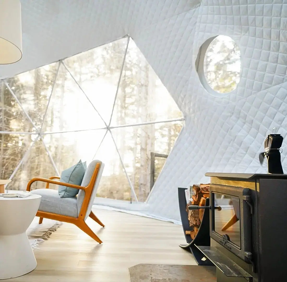Geodesic Dome US Or Plan Luxury Hotel Tents Resort Forest Glamping Dome Pvc Dome Camping Transparent Tent