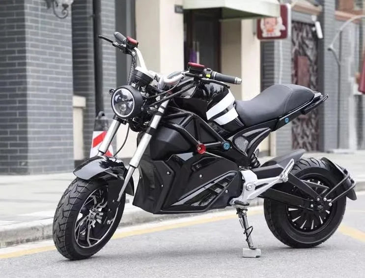 Cheaper Electric Motorcycle 2000W 72V 20AH SKD electric mountain bike With Disc Brake e Moped Scooter