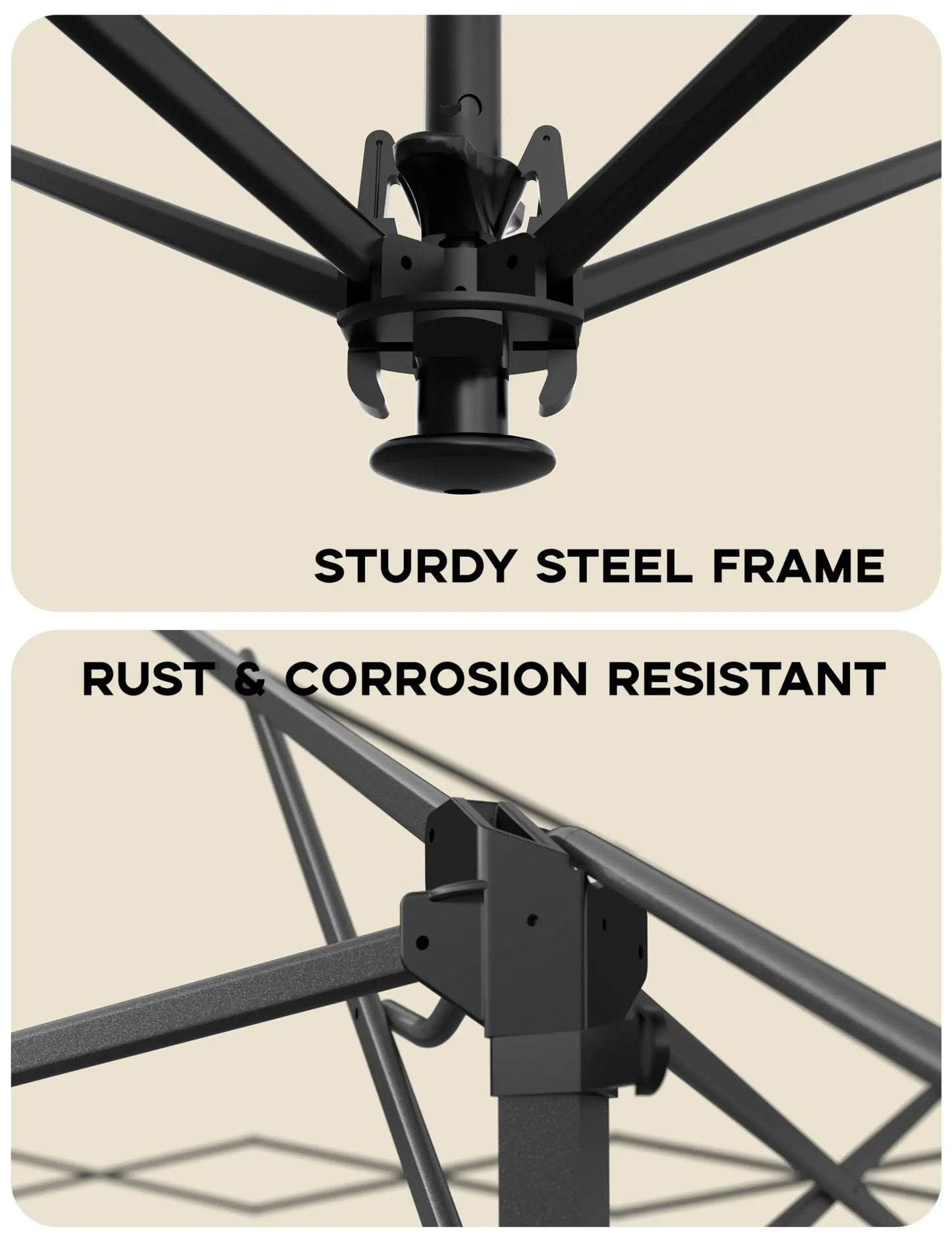 Outdoor Gazebo, Double Roof Patio Gazebo Quick Setup Instant Canopy Tent Instant Canopy Gazebo Shelter