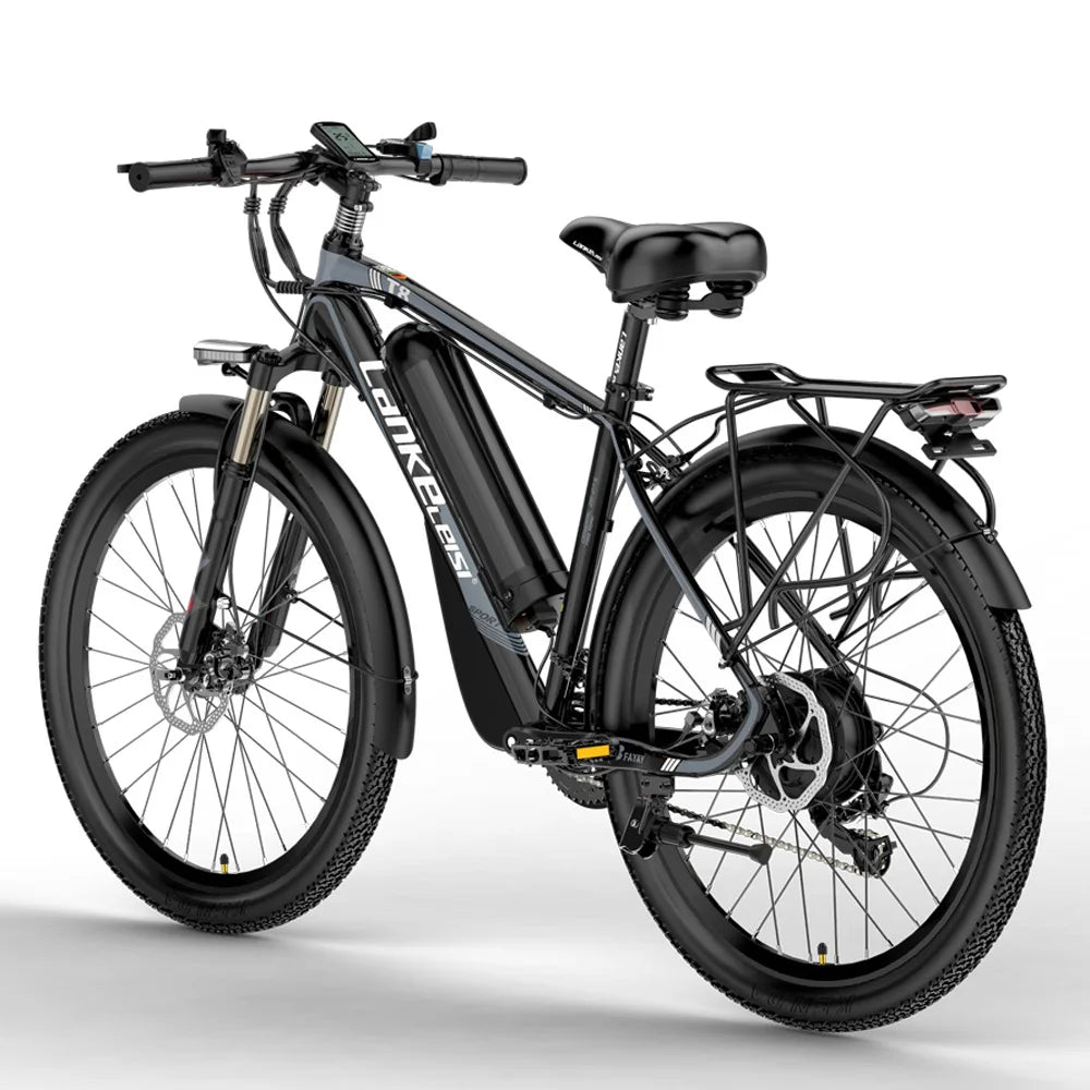 26 Inch Electric Bicycle, 400W 48V Strong Power, Removable Lithium Battery, Lockable Suspension Fork, Pedal Assist E-Bike