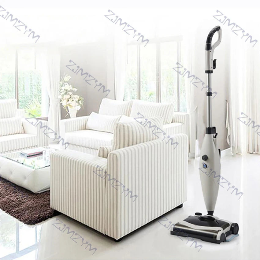 110V/220V 1300W Electric Floor Mop Home Floor Steaming Cleaner Cleaning Tools Vacuuming Sweeper Machine With 400Ml Water Tank