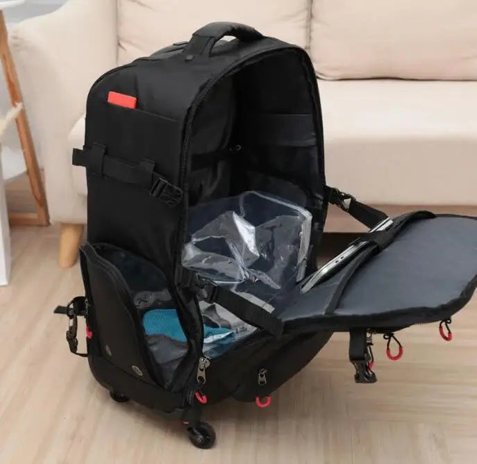 20 Inch 22 Inch 24" Travel Rolling luggage bag Travel Suitcase Rolling Backpack Spinner Wheels Travel Trolley Wheeled backpack