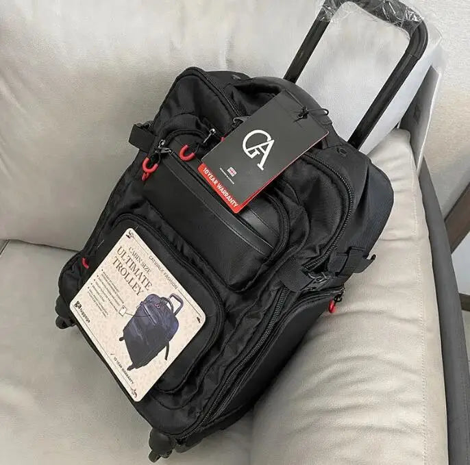20 Inch 22 Inch 24" Travel Rolling luggage bag Travel Suitcase Rolling Backpack Spinner Wheels Travel Trolley Wheeled backpack