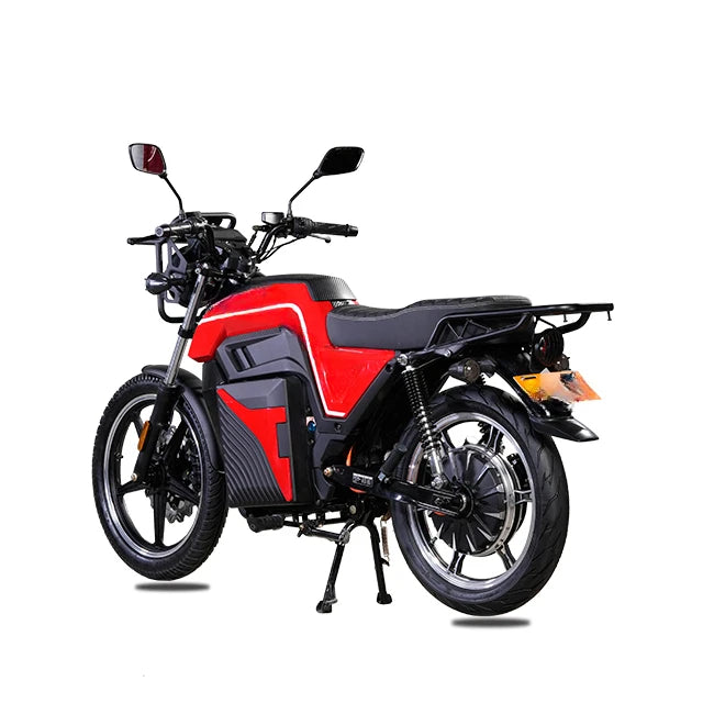 Direct New Style 2000W Motor Electric Motorcycle 72V Hot Selling Sport Bike E- Motorcycle for food delivery adult