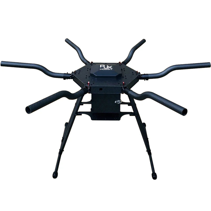RJX Custom 6-Axis Hexacopter Carbon Fiber Umbrella Folding UAV Multirotor Drone Frame
